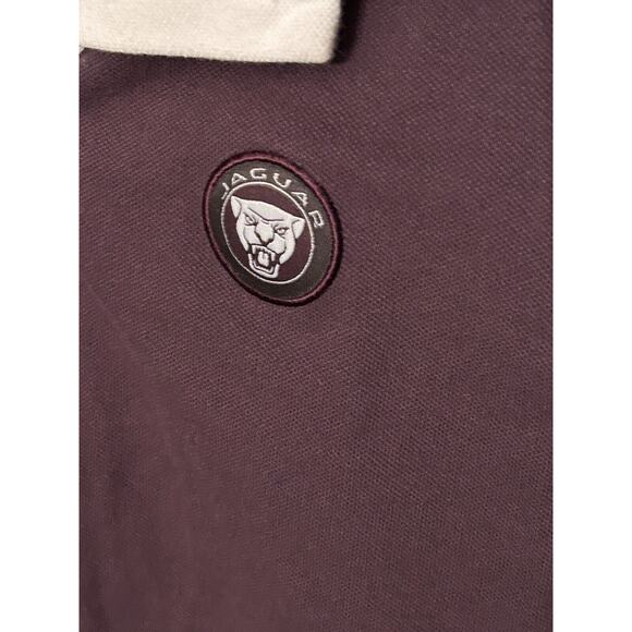 Jaguar Luxury Automobile Car Youth Short‎ Sleeve Polo Shirt Size 12 - Picture 2 of 6